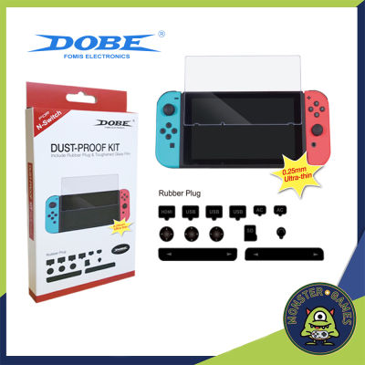 Dobe Switch Dust Proof Kit (กันฝุ่น nintendo switch)(nintendo switch กันฝุ่น)(switch กันฝุ่น)(กันรอย switch)