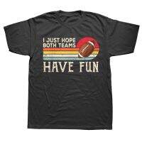 Both Teams Funny Football T Shirts Graphic Cotton Streetwear Short Sleeve Birthday Gifts Summer Style T-shirt Mens Clothing