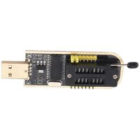 1Set CH341A 24 25 Series EEPROM Flash BIOS USB Programmer+SOIC8 SOP8 Test Clip+SPI Flash 1.8V Adapter+SOP8 SOIC8 to DIP8