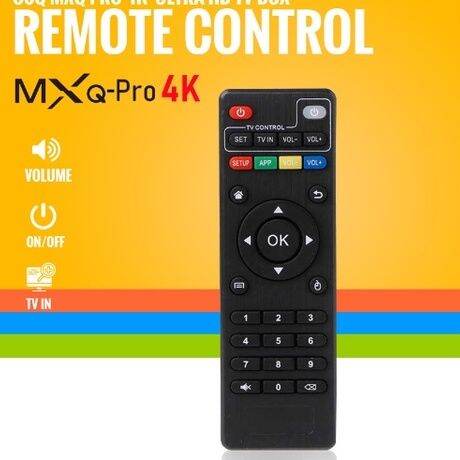 MXQ PRO รีโมทคอนลเปลี่ยนรีโมทพร้อมระยะการส่งข้อมูลที่ยาวนานสำหรับ MXQ ...