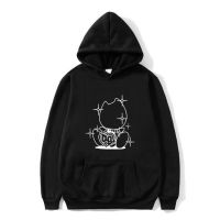 Funny Cute Bladee Drain Gang Cat Merch Hoodie Men Korean Fashion Sweatshirt Fan Gift Fast FREE Shipping Graphic Hoodies Size XS-4XL