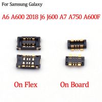 2Pcs Inner FPC Battery Flex Clip Connector For Samsung Galaxy A6 A600 2018 J6 J600 A7 A750 A600F J600F A750F Contact Plug