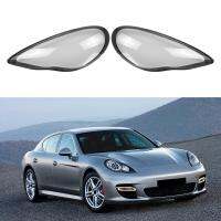 For-Porsche Panamera 2010-2013 Headlight Shell Lamp Shade Transparent Lens Cover Headlight Cover