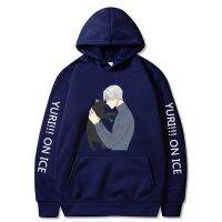 New Classic Anime Yuri!!! On Ice Printed Funny Hoodies Fashion Long Sleeve Boys/Girls Oversized Streetshirt Size Xxs-4Xl