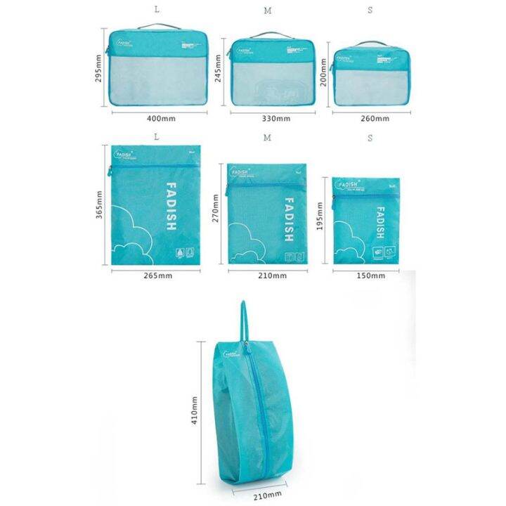 7-pieces-set-travel-organizer-storage-bags-suitcase-portable-luggage-organizer-clothes-shoe-tidy-pouch-packing-set