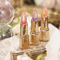 ลิปสติกเปลี่ยนสีตามอุณหภูมิบำรุงปาก NOVO FLOWER CRYTAL COLORS CHANGING LIPSTICK 5923