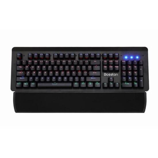 Sản phẩm kb bosston mk 919 phím cơ led rgb chuyên game kb bosston m k 919 - ảnh sản phẩm 2