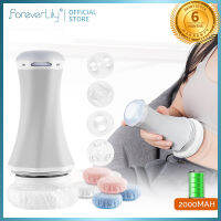 foreverlily เครื่องนวดคอแบบไร้สายเอ็นร้อยหวายบรรเทาอาการปวดกระดูกสันหลังที่แม่นยำเครื่องนวดนวดแบบไร้สาย