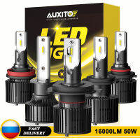 AUXITO 2x LED H9 H11 Light Car Headlight H1 H7 Led Head Lamp For Porsche Cayanne Macan Taycan 12V 6000K 15000Lm Auto Front Light