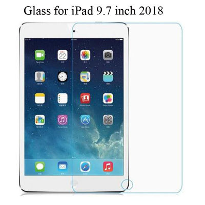 กระจกเทมเปอร์ปกป้องหน้าจอสำหรับiPad 5 9.7นิ้ว2017 A1822 A1823 iPad 6 9.7นิ้ว2018 A1893 A1954สูงฟิล์มติดหน้าจอแบบใส