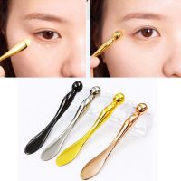 Alloy Metal Eye Cream Applicator Eye Cream Mixing Spatula Scoop Anti Wrinkle Eye Massager Sticks Mask Spoon Skin Care Tools