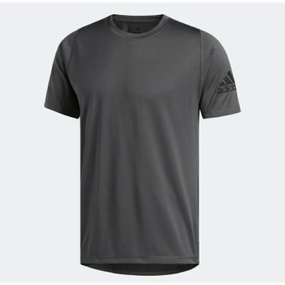 แท้ 100% adidas TRAINING เสื้อยืด FreeLift Sport Ultimate Solid ผู้ชาย สีเทา DU1427