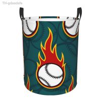 ☌♨ Storage Baseball Household Dirty Basket Folding Organizer