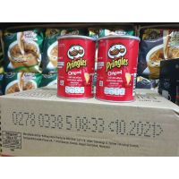 ?แนะนำ? pringles ยกลัง มันฝรั่งทอด กระปุกเล็ก 12 กระปุก × 42 g  KM12.2626❗❗สินค้าขายดี❗❗