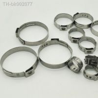 ✿✁ Free shipping middle size pipe Clamps High Quality 10PCS Stainless Steel 304 Single Ear Hose Clamps Assortment Kit Single