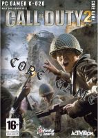 call of duty 2 แผ่นเกมส์ เกมส์คอมพิวเตอร์  PC โน๊ตบุ๊ค