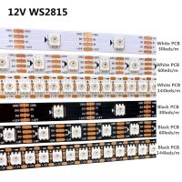 12V WS2815 LED Strip Lights WS2811 WS2812B WS2813 Updated Individually Addressable Pixel Band 4Pin Dual-Signal 30/60/144 Leds/m