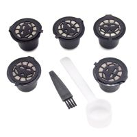 【YF】 5pcs reutilizável café cápsula xícara colher recarregáveis Dolce Gusto filtro máquina cafeteira conjuntos para Nespresso