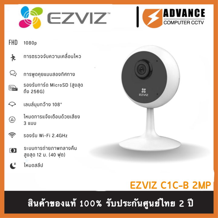 ezviz-c1c-b-1080p-wi-fi-pt-camera-h-265-กล้องวงจรปิดภายในบ้านของคุณให้ปลอดภัยอย่างเต็มรูปแบบ