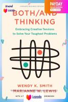 (ใหม่)หนังสืออังกฤษ Both/And Thinking : Embracing Creative Tensions to Solve Your Toughest Problems [Hardcover]