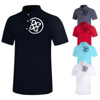 G4 New Style Golf Clothing Mens Short-Sleeved t-Shirt Quick-Drying Breathable Spring Summer Outdoor Sports Jersey Versatile Stand-Up Collar T2