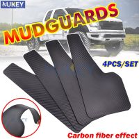 4Pcs สำหรับ Opel Vauxhall Astra Corsa Vectra Zafira Combo Insignia Crossland Grandland X คาร์บอนไฟเบอร์ Mudflaps Splash Guards