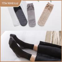 KAOS Kaki Pendek Mata Kaki YEWANG326ระบายอากาศได้สำหรับผู้หญิงใช้นวดเท้าทำจากผ้าไหมทำจากผ้าฝ้ายฤดูร้อน