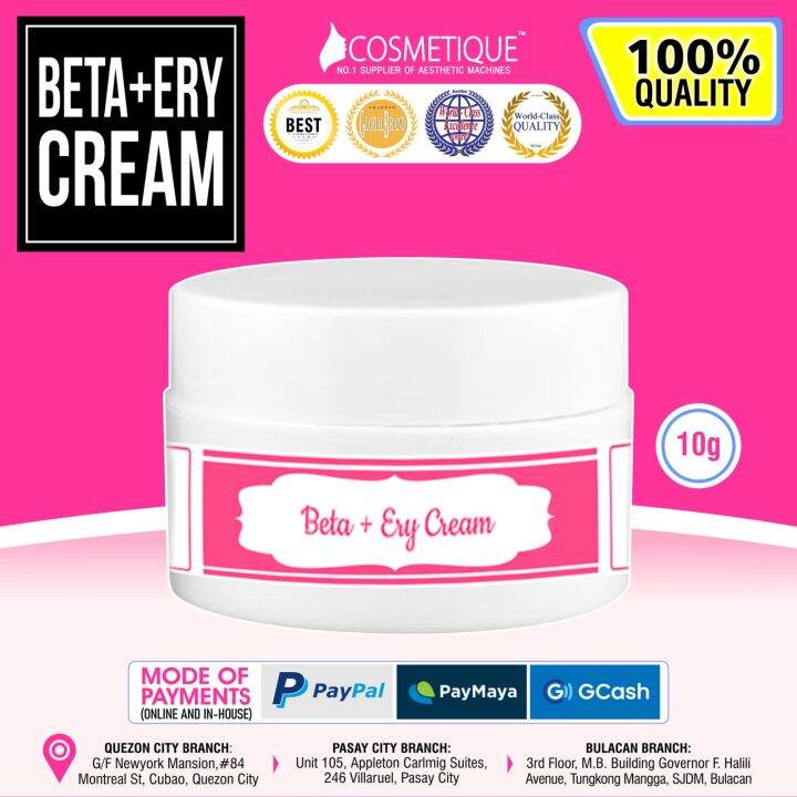 10 grams AntiInflammatory Cream Beta Ery Cream Lazada PH