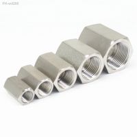 1/8 quot; 1/4 quot; 3/8 quot; 1/2 quot; 3/4 quot; 1 quot; BSPP Female 304 Stainless Steel Hex Nut Rod Pipe Fitting Connector Adapter Max Pressure 600 Bar