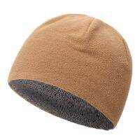 [Fine Jewelry] Unisex Fleece HatWarm Velvet Thick Hooded Cap Windproof CyclingRunning Mountaineering Cap