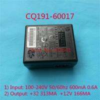 【Best-Selling】 TEENTOP CQ19160017 100-240V 600MA 0.6A Power Adapter Charger สำหรับ CQ191-60017 32V 313mA 12V 166mA เครื่องพิมพ์