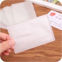 10pcs PVC Clear Card Id Cover Case To Protect Credit Cards Card Protector Waterproof Transparent Card Holder Bag Card Holders