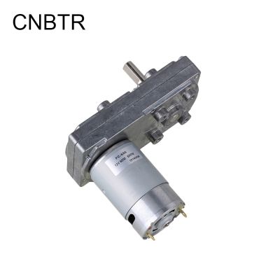 【Worth-Buy】 Cnbtr มอเตอร์เกียร์กระปุกสี่เหลี่ยมแรงบิดสูงความเร็วแบบไม่มีโหลด12V 6Rpm