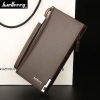 New Men Wallets PU Leather Business Long Zipper Large Capacity Quality Male Purse with Card Holder Multi-function Wallet for Men