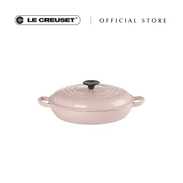 Le Creuset Cast Iron Shallow Casserole 26 Shell Pink