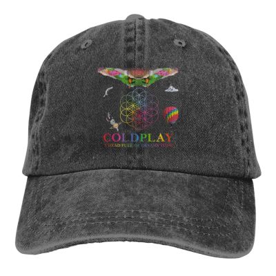 2023 New Fashion Coldplay A Head Full Of Dreams Tour Vintage Fashion Cowboy Cap Casual Baseball Cap Outdoor Fishing Sun Hat Mens And Womens Adjustable Unisex Golf Hats Washed Caps，Contact the seller for personalized customization of the logo