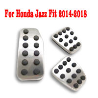 For Honda Jazz Fit 2014-2016 2017 2018 Car Refit Accelerator Footrest Pedals Gas Plate Clutch Throttle Brake Treadle Styling