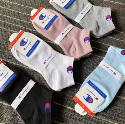 ถุงเท้ากีฬาแฟชั่น Cp ผู้หญิง Unisex Socks 5 Pairs in One set（มี 5 คู่）