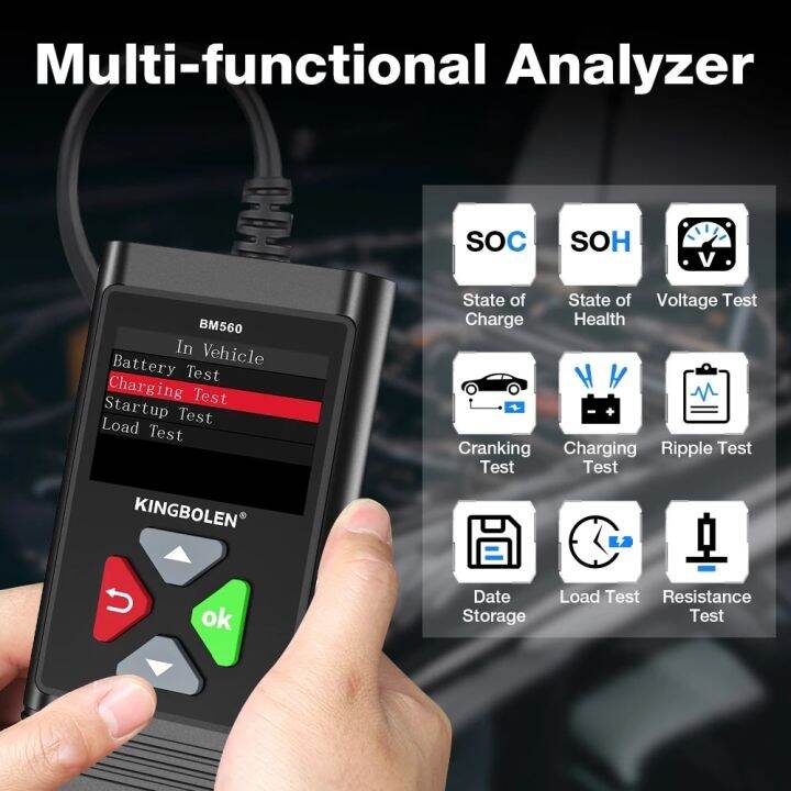 kingbolen-bm560-car-battery-tester-6v-12v-bm580-battery-analyzer-cranking-test-charging-test-load-test-bm550-pk-kw650