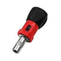 【CW】 Ratchet Magnetic Screwdriver with Postive/ Negative Way Inner Hexagon Socket 6.35mm/1/4inches 180° Rotation G32D