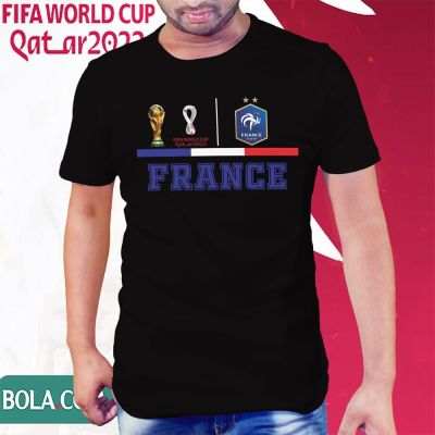 เสื้อยืด พิมพ์ลาย DISTRO World Cup QATAR 2022 TEAM FRANCE