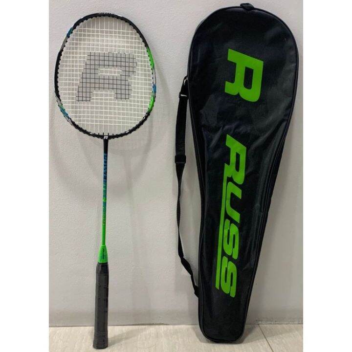 badminton racket R909 Powertec Aluminum Frame Russ Badminton Racket