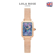 Đồng hồ nữ sang trọng đồng hồ Lolarose thiết kế mặt số 22x27mm làm từ vỏ
