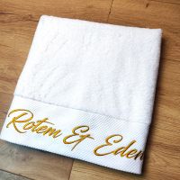 White Cotton Face Towel Hand Towel Bath Towel Hotel SPA Club Sauna Beauty Salon Free Custom Embroidery Beautiful LOGO Its Name