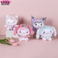 Lamango ของเล่นตุ๊กตายัดนุ่น Sanrio ตุ๊กตาผ้ากำมะหยี่การ์ตูน Kuromi Cinnamoroll Plushie สำหรับแฟนๆของสะสมของขวัญสำหรับเด็ก