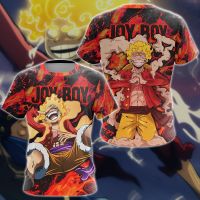 2023 New Joy Boy Luffy Anime Manga 3D All Over พิมพ์เสื้อยืด