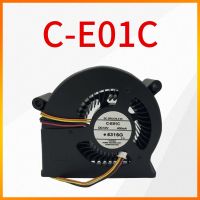 พัดลมทำความเย็นซี E01C ดั้งเดิมใหม่เอี่ยมเหมาะสำหรับโปรเจคเตอร์ EB-C301MS พัดลมเทอร์โบ400MA 12V ของโตชิบา