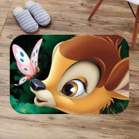 2022Bambi เสื่ออาบน้ำดูดซับลื่นห้องน้ำพรมปูพื้นส่วนบุคคลประตูเสื่อห้องนั่งเล่นพรมห้องครัวที่กำหนดเองพรมเช็ดเท้า