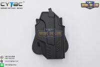 ซอง T-Thumbsmart Holster Gen2 ยี่ห้อ Cytac รุ่น Glock 19 (ซองปืนปลดนิ้วโป้ง)  ● ปืนที่ใส่ได้ Glock 19 , 23 , 32 (Gen1-4) / Glock 19 (Gen 5)  ● คุณสมบัติ : 1. วัสดุผลิตจาก โพ