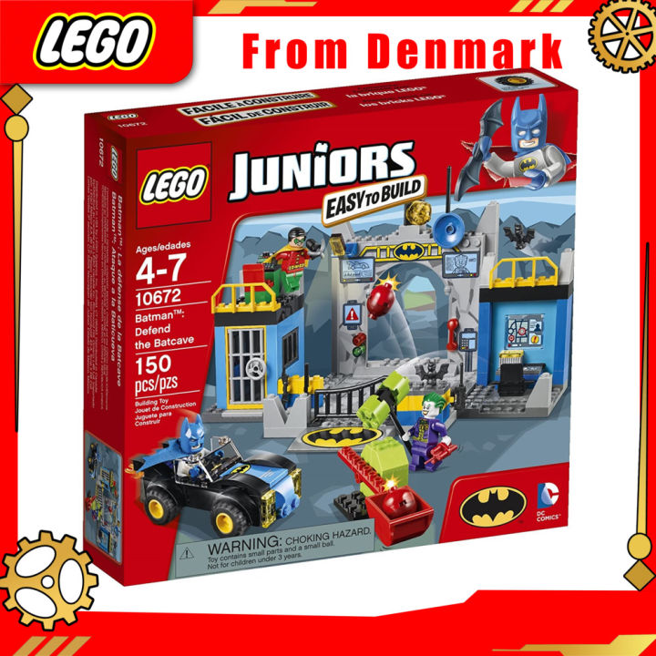 From Denmark】LEGO Juniors 10672 Batman: Protecting the Bat Cave (150  pieces) Genuine Guarantee 